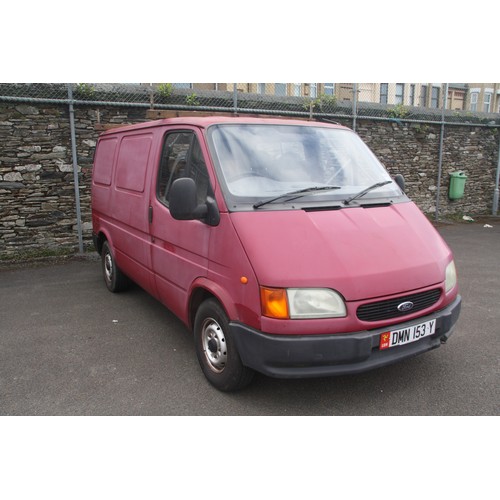 147 - DMN153Y
Red Ford Transit swb 2496cc
First Registered 27.02.1997
Approx 109,000 miles
Manual Diesel