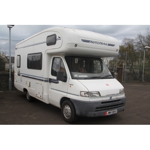 151 - JMN538D
Fiat Autotrail Cheyenne motorhome
First Registered 09.03.2001
Approx 66,000 miles
Manual Die... 