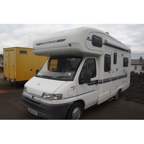 151 - JMN538D
Fiat Autotrail Cheyenne motorhome
First Registered 09.03.2001
Approx 66,000 miles
Manual Die... 