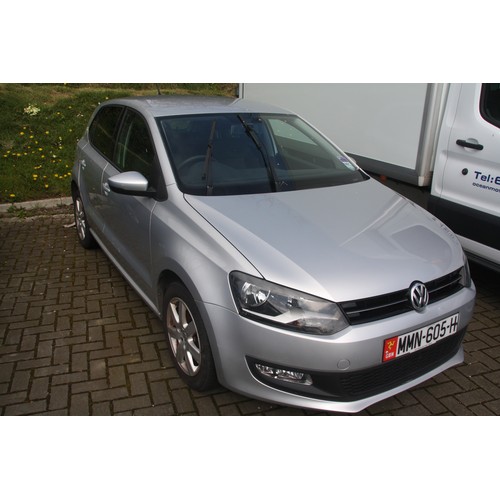 117 - MMN605H
Silver Volkswagen Polo Match Edition 1390cc
First Registered 28.05.2013
Approx 55,783 miles
... 