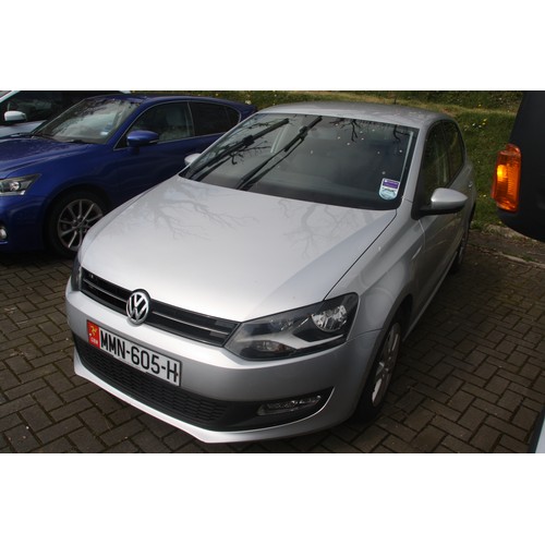 117 - MMN605H
Silver Volkswagen Polo Match Edition 1390cc
First Registered 28.05.2013
Approx 55,783 miles
... 