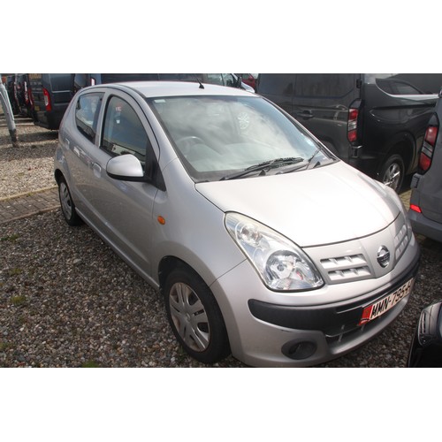 119 - MMN795H
Silver Nissan Pixo N-Tec 996cc
First Registered 23.12.2010
Approx 43,188 miles
Manual Petrol