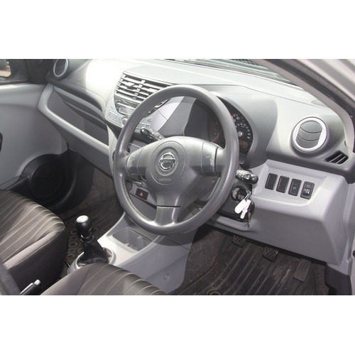 119 - MMN795H
Silver Nissan Pixo N-Tec 996cc
First Registered 23.12.2010
Approx 43,188 miles
Manual Petrol