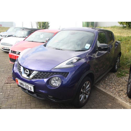 127 - NMN120A
Blue Nissan Juke Tekna CVT 1598cc
First Registered 31.12.2014
Approx 52,252 miles
Auto Petro... 