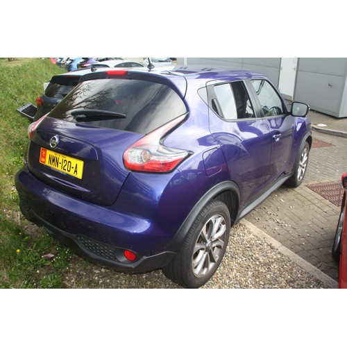 127 - NMN120A
Blue Nissan Juke Tekna CVT 1598cc
First Registered 31.12.2014
Approx 52,252 miles
Auto Petro... 