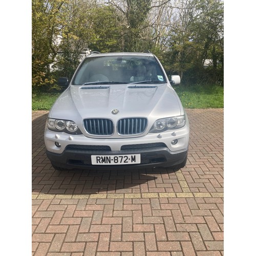 125 - RMN872M
Silver BMW X5 2993cc
First Registered 06.03.2006
Approx 93,000 miles
Diesel
Black leather, c... 