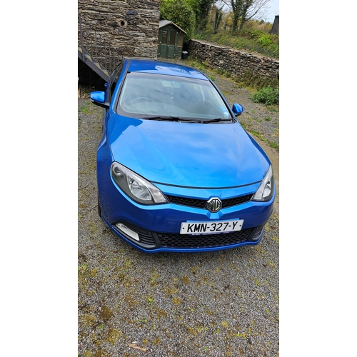 205 - KMN327Y
Blue MG 6 hatchback 
First Registered 11.08.2011
Approx 57,000 miles
Manual Petrol