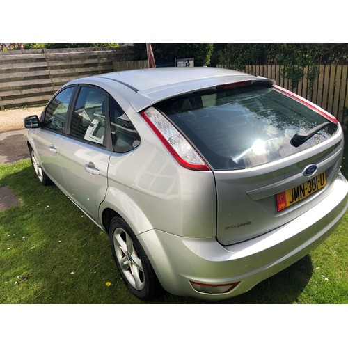 223 - JMN301U
Silver Ford Focus Zetec 1753cc
First Registered 01.09.2009
Approx 85,000 miles
Manual Diesel... 