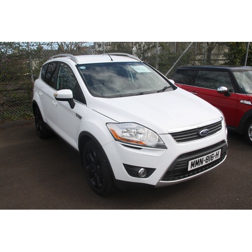 121 - MMN816H
Ford Kuga 2.0 Zetec TDCi 6 speed
First Registered 30.03.2010
Approx 114,000 miles
Manual Die... 