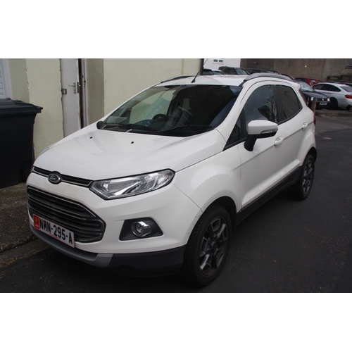 231 - NMN295A
White Ford Ecosport Titanium Turbo 998cc
First Registered 27.06.2016
Approx 69,075 miles
Man... 