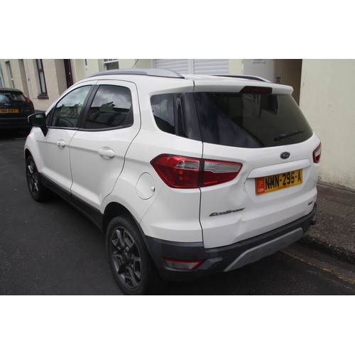 231 - NMN295A
White Ford Ecosport Titanium Turbo 998cc
First Registered 27.06.2016
Approx 69,075 miles
Man... 