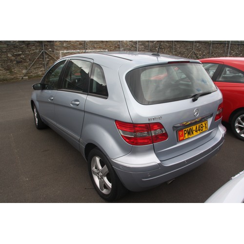 164 - PMN448X
Blue Mercedes B150 SE CVT 1498cc
First Registered 28.03.2006
Approx 61,700 miles
Auto Petrol