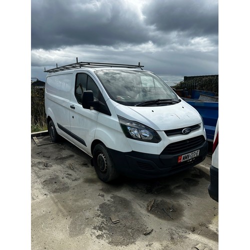 232 - MMN137E
White Ford Transit Custom 2198cc
First Registered 19.03.2013
Approx 115,000 miles
Manual Die... 