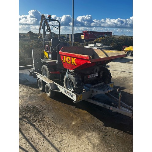 234 - Wacker Neuson Dumper 3001 Swivel
Circa 2020
Approx 800 hours only
trailer not included
VAT ON HAMMER... 