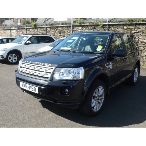 235 - MMN415D
Black Land Rover Freelander 2 SD4 HSE
First Registered 06.01.2012
Approx 52,836 miles 
Autom... 