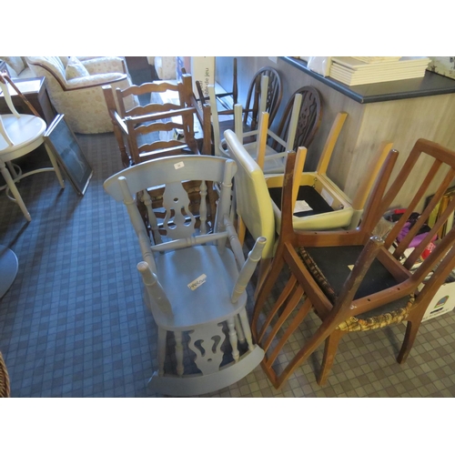 50 - Collection of assorted chairs