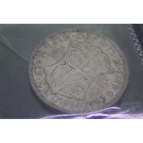 176 - George V 1936 half crown, excellent condition