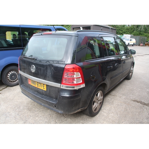 1 - MMN871E
Blue Vauxhall Zafira Exclusiv 1598cc
First Registered 12.02.2013
Approx 48,000 miles
Manual ... 