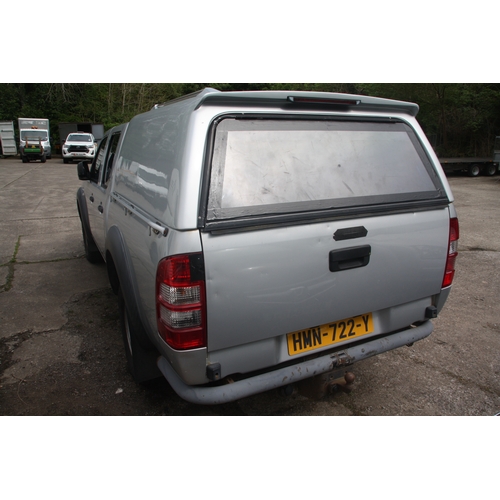 17 - HMN722Y
Silver Ford Ranger 2500cc 4X4 pickup
First Registered 16.07.2007
Approx 63,200 miles
Manual ... 