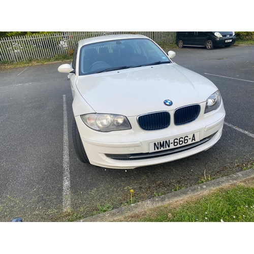 80 - NMN666A
White BMW 116i E87 Sport 2000cc
First Registered 02.09.2009
Approx 104,900 miles (Exchange e... 