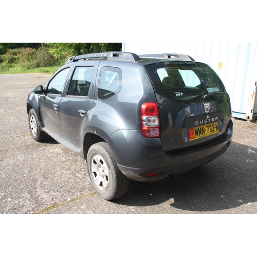 45 - MMN732N
Grey Dacia Duster Ambiance 4X2 SCE 1598cc
First Registered 10.11.2016
Approx 53,552 miles
Ma... 