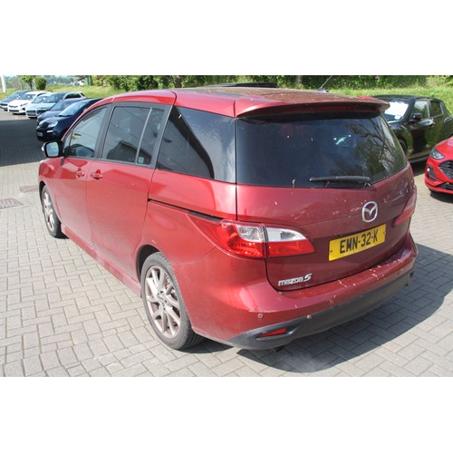 12 - EMN32K
Red Mazda Venture Edition 1999cc
First Registered 14.06.2013
Approx 57,389 miles
Manual Petro... 