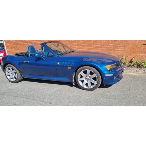 97 - MMN606C
Blue BMW Z3 1991cc
First Registered 09.03.2000
Approx 89,000 miles
Manual Petrol