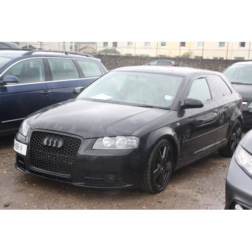 15 - NMN868V
Black Audi A3 Sport TDI Quattro 1968cc
First Registered 17.03.2008
Approx 110,000 miles
Manu... 