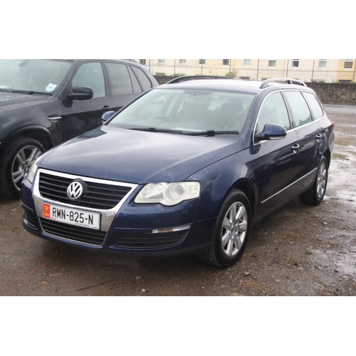 62 - RMN825N
Volkswagen Passat Estate 1.9 SE T
First Registered 28.03.2006
Approx 130,000 miles
Manual Di... 