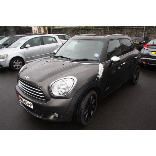 37 - PMN804P
Grey Mini Countryman Cooper All4
First Registered 01.09.2011
Approx 88,000 miles
Diesel Manu... 