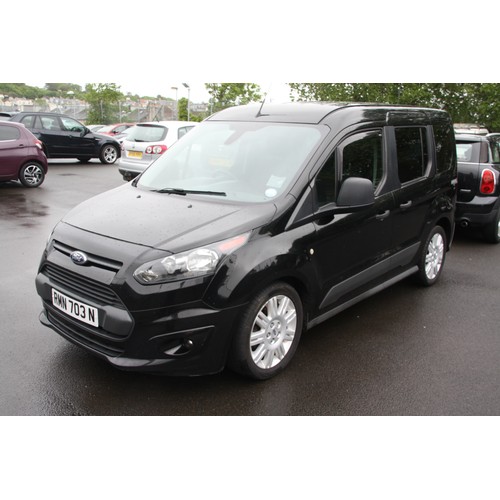 56 - RMN703N
Black Ford Tourneo Connect 1499cc
First Registered 01.07.2016
Approx 127,000 miles 
Diesel A... 