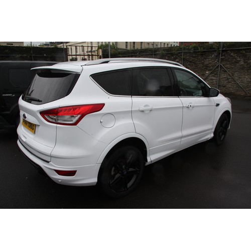 57 - PMN135G
White Ford Kuga Titanium 4x4 TDCI
First Registered 17.04.2014
Approx 78,000 miles
Diesel Aut... 