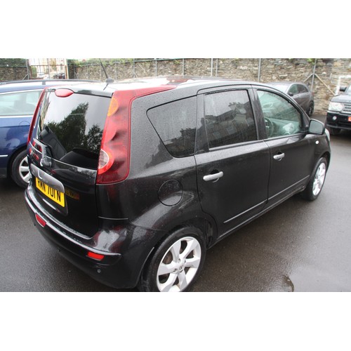 63 - RMN701N
Black Nissan Note Tekna 1598cc
First Registered 12.09.2010
Approx 92,000 miles
Petrol Manual... 