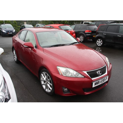 65 - MMN698P
Lexus IS 250 Advance
First Registered 28.11.2011
Approx 63,000 Miles
Petrol Auto
8 service s... 