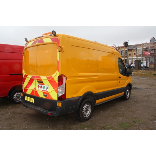 112 - RMN246B
Yellow Ford Transit 350 2198cc
First Registered 14.04.2016
Approx 110,749 miles
Manual Diese... 