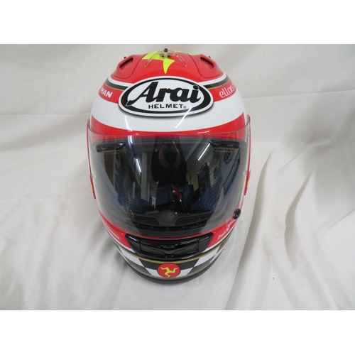 24 - Limited edition Isle of Man TT Centenary Full race helmet with original box -M head size57-58cm