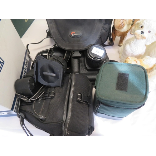 23 - Canon EOS1D Camera outfit plus one (LOT AMMENDED)