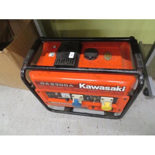 195 - Kawasaki GA2300A generator