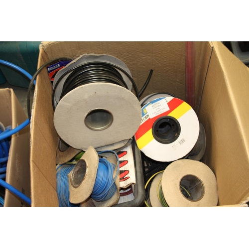 15 - Box of various electrical wirings