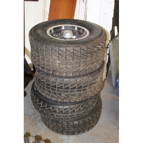 20 - Four Maxxis wheels with tyres