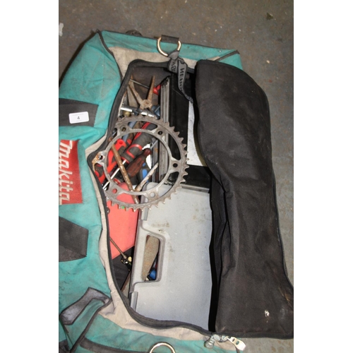 4 - Makita bag containing an assortment of tools