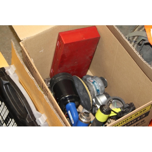 59 - Box of mostly compressor tools