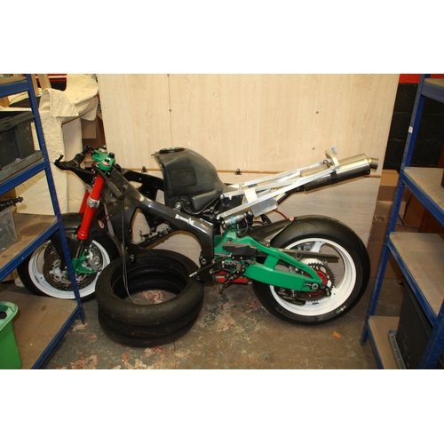 94 - FEO5HFP
Honda CBR600RR 
Dismantled and partly rebuilt as racing motorcycle includes numerous boxes o... 