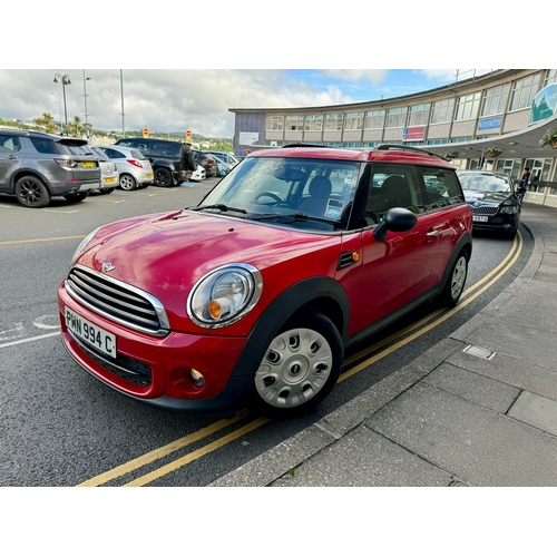 111 - PMN994C
Red Mini One D Clubman 1598cc
First Registered 01.10.2010
Approx 78,000 miles
Manual Diesel