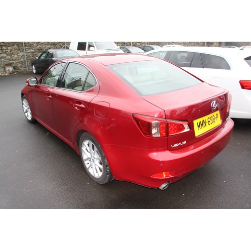 114 - MMN698P
Lexus IS 250 Advance
First Registered 28.11.2011
Approx 63,000 Miles
Petrol Auto
8 service s... 