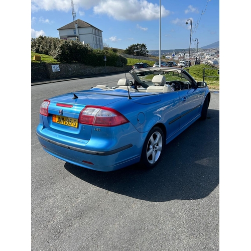 147 - JMN185G
Blue SAAB 9-3 Vector convertible 2000cc
First Registered 19.12.2006
Approx 45,000 miles
Manu... 