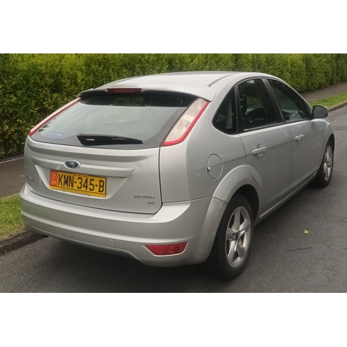 155 - KMN345B
Silver Ford Focus Zetec 1596cc
First Registered 09.04.2009
Approx 87,000 miles
Manual Petrol... 