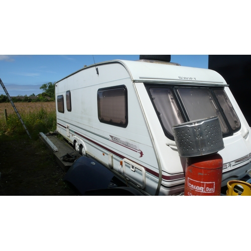 172 - Swift Conqueror twin axle 650 Lux caravan - 23ft long
Viewing at Andreas Airfield 
Friday  10am - 4p... 