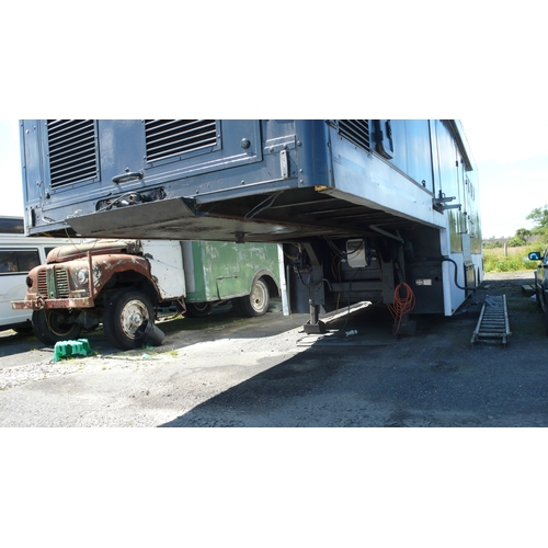 173 - Black and white painted trailer - previously used for habitation and a work shop - 45 foot long
View... 