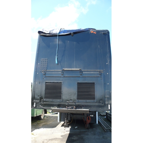 173 - Black and white painted trailer - previously used for habitation and a work shop - 45 foot long
View... 